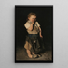 La fille du cordonnier - Max Liebermann — inramlat konstverk på väggen
