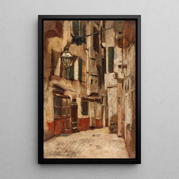 Max Liebermann - Venezianische Gasse nach rechts.webp