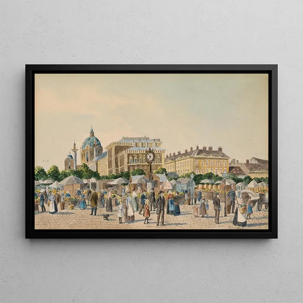 Max Neubauer - Alter Naschmarkt und Karlskirche.webp