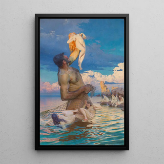 Max Pietschmann - Catch of Polyphemus Fischzug des Polyphem.webp