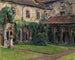 Cloître de l'abbaye des Augustins à Landau II - Max Slevogt — vy av konstverket