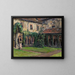 Cloître de l'abbaye des Augustins à Landau II - Max Slevogt — inramlat konstverk på väggen
