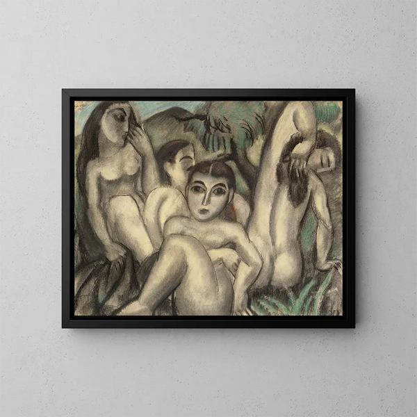 Nus - Max Weber — inramlat konstverk på väggen