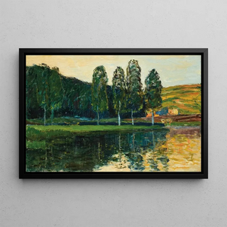 Maxime Maufra - Bords de rivire la chute du jour.webp