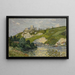 Le Château-Gaillard eftermiddag - Maxime Maufra — inramlat konstverk på väggen