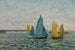 Le Retour des bateaux crevettiers, Le Croisic - Maxime Maufra — vy av konstverket