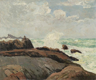Mer forte à Saint-Gunol, Penmarch - Maxime Maufra — vy av konstverket