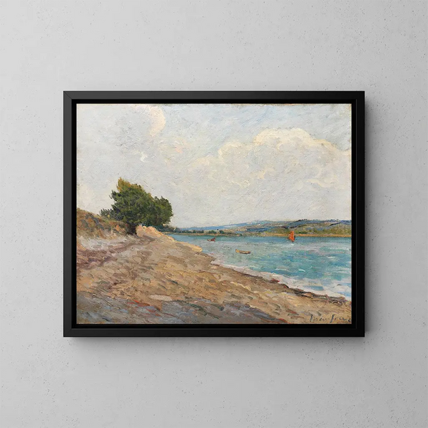 Rivière de Landerneau - Maxime Maufra — inramlat konstverk på väggen
