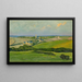 Vue de village - Maxime Maufra — inramlat konstverk på väggen