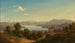 Vue du lac Waginger See - Maximilian Haushofer — vy av konstverket
