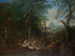 Landskapsbild av skog på morgonen - Maximilian Joseph Schinnagl — vy av konstverket