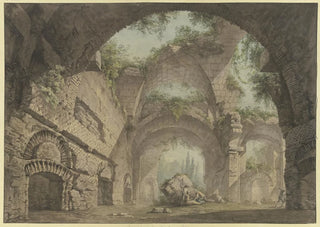 Maximilian von Verschaffelt - Rmische Ruinenhalle die Konstantinsbasilika.webp