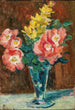 Vas med blommor - Maximilien Luce — vy av konstverket