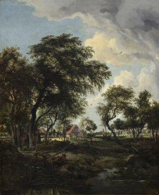 Meindert Hobbema - A Farm in the Sunlight.webp