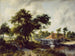 En vattenkvarn - Meindert Hobbema — vy av konstverket