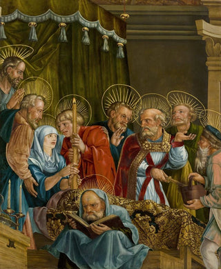 Melchior Feselen - The Deathbed of Mary.webp
