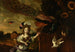 Fillette aux paons - Melchior d'Hondecoeter — vy av konstverket