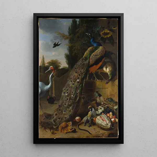 Melchior dHondecoeter - Peacocks.webp
