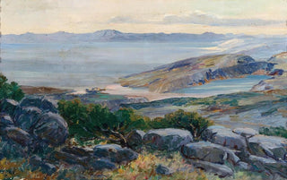 Menci Clement Crni - A View of the Adriatic Coast from Plase near Rijeka.webp