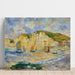 Reproduktion av målningen Mer och klippor - Pierre-Auguste Renoir