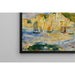 Reproduktion av målningen Mer och klippor - Pierre-Auguste Renoir