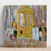 Reproduktion av målningen Messe framför Ernest Psicharis grav - Maurice Denis