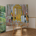 Reproduktion av målningen Messe framför Ernest Psicharis grav - Maurice Denis