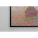 Reproduktion av målningen Meule - Sol i dimman - Claude Monet