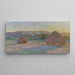 Reproduktion av målningen Meules, slutet av sommaren av Claude Monet