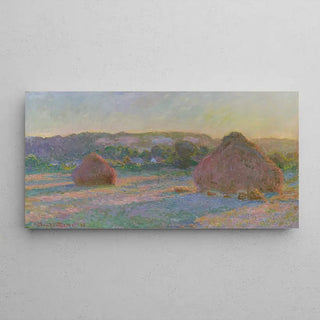 Kvarnar, sensommaren av Claude Monet