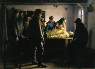 Le noyé - Michael Ancher — vy av konstverket