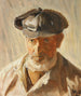 Skawbo med keps - Michael Ancher — vy av konstverket