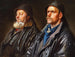 À des pêcheurs - Michael Ancher — vy av konstverket