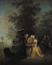 La Partie de dames - Michel-Barthélemy Ollivier — vy av konstverket