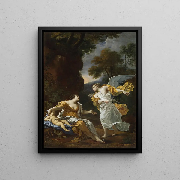 Michel Dorigny - Hagar and the Angel.webp