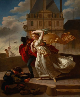 Michel Garnier - Gust of Wind on the Pont Royal.webp