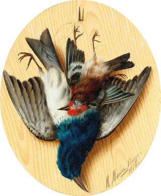 Michelangelo Meucci - Still Life with Songbirds II.webp