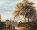 Vue de Gênes depuis la colline d'Albaro - Michele Cesare Danielli — vy av konstverket
