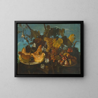 Michele Pace del Campidoglio - Still Life with Grapes Figs and Marrow.webp