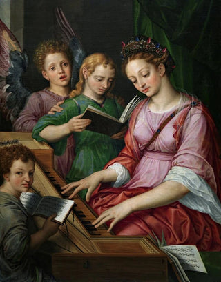 Michiel Coxie - Santa Cecilia.webp