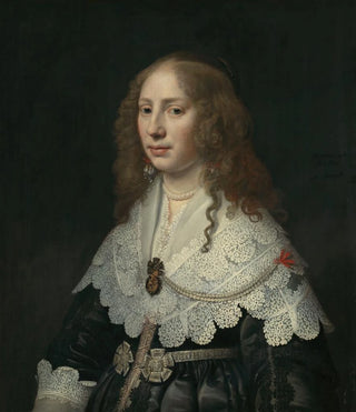 Michiel Jansz Van Mierevelt - Portrait of Aegje Hasselaer.webp