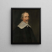 Porträtt av Jacob Cats 1577-1660 - Michiel Jansz. van Mierevelt — inramlat konstverk på väggen