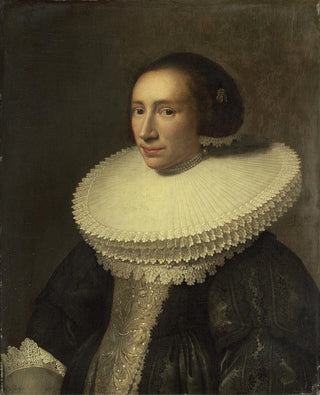 Michiel Jansz Van Mierevelt - Portrait of a Lady with a Ruff.webp