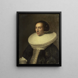 Michiel Jansz Van Mierevelt - Portrait of a Lady with a Ruff.webp
