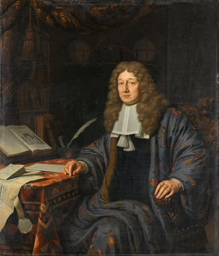 Michiel Van Musscher - Portrait of Johannes Hudde 16281704 burgomaster of Amsterdam.webp