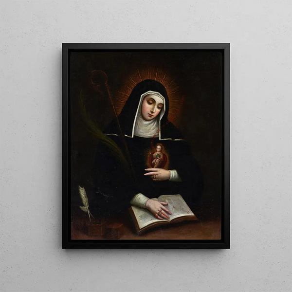 Miguel Cabrera - Saint Gertrude Santa Gertrudis.webp