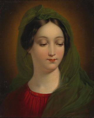 Mihael Stroj - Portrait of the Madonna.webp