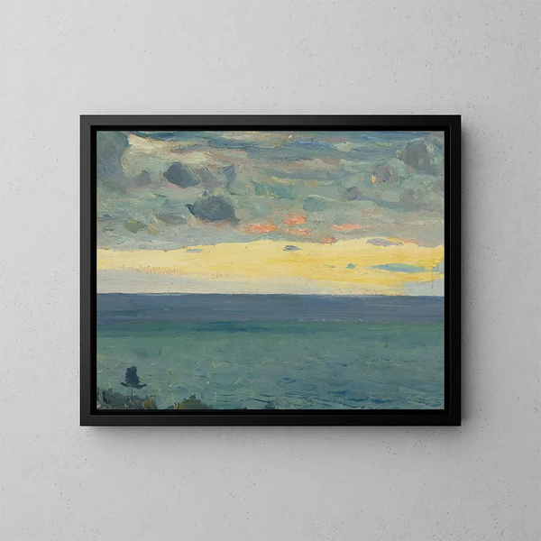 Mer - Mikhail Nesterov — inramlat konstverk på väggen