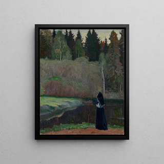 Mikhail Nesterov - The Nightingale is Singing.webp