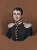 Porträtt av en ung officer - Mikhail Terebenev — vy av konstverket